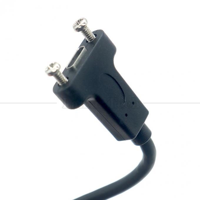 10 Gbps 0,3 m 1 m Man tot vrouw Type C 3.1 Panel Mount Schroef slotgat USB-verlengkabel 6