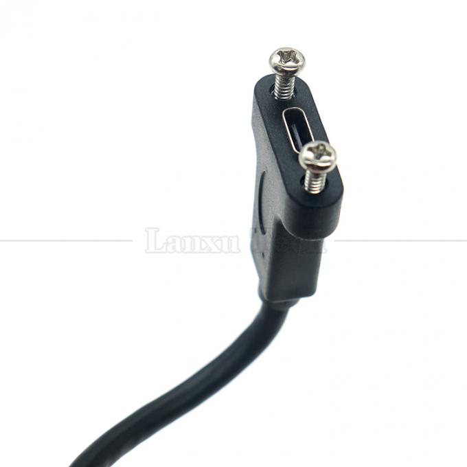 10 Gbps 0,3 m 1 m Man tot vrouw Type C 3.1 Panel Mount Schroef slotgat USB-verlengkabel 5