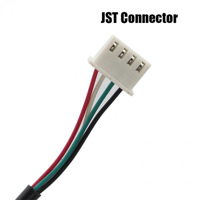 Op maat gemaakte schroefvergrendelingsstaaf Vrouwelijk paneelmontage USB 2.0 Type A tot JST XH PH SH Montage kabel 4