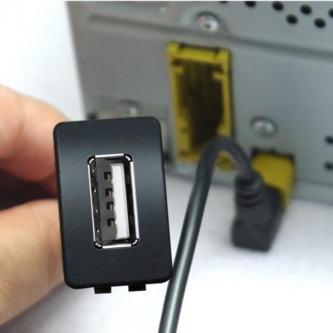 Snap Socket Dashboard Panel Man tot Vrouw USB-verlengkabel 6