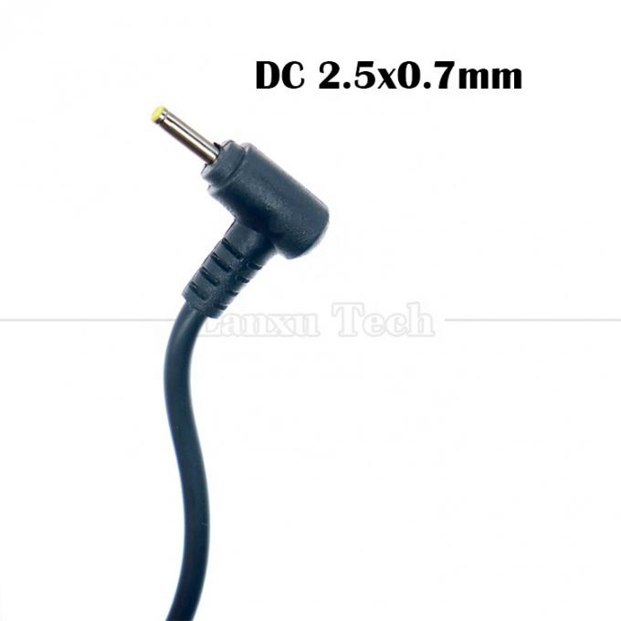 90 graden rechthoek USB A Male naar DC 2.5x0.7mm Barrel Jack Man Charger Cable voor Tablet Router 1