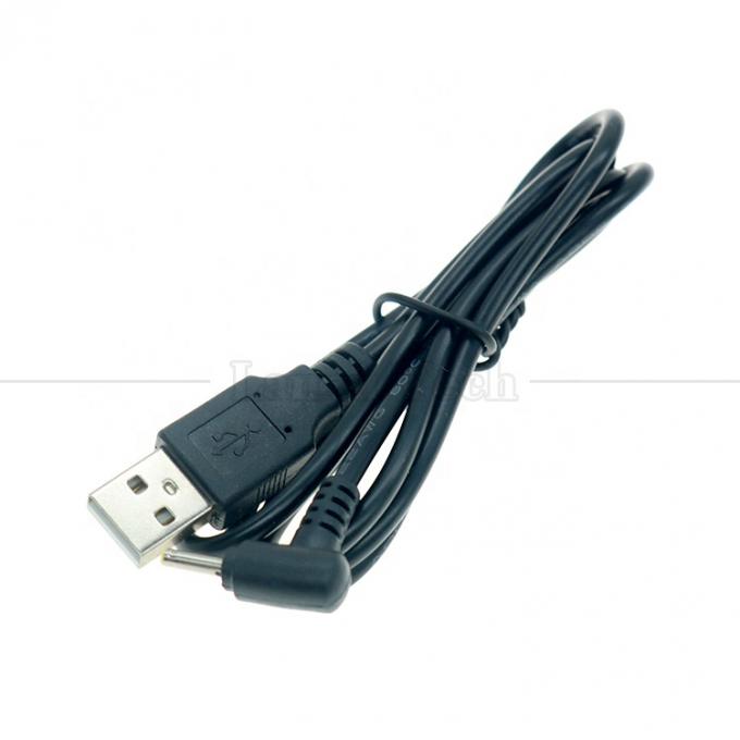 90 graden rechthoek USB A Male naar DC 2.5x0.7mm Barrel Jack Man Charger Cable voor Tablet Router 3