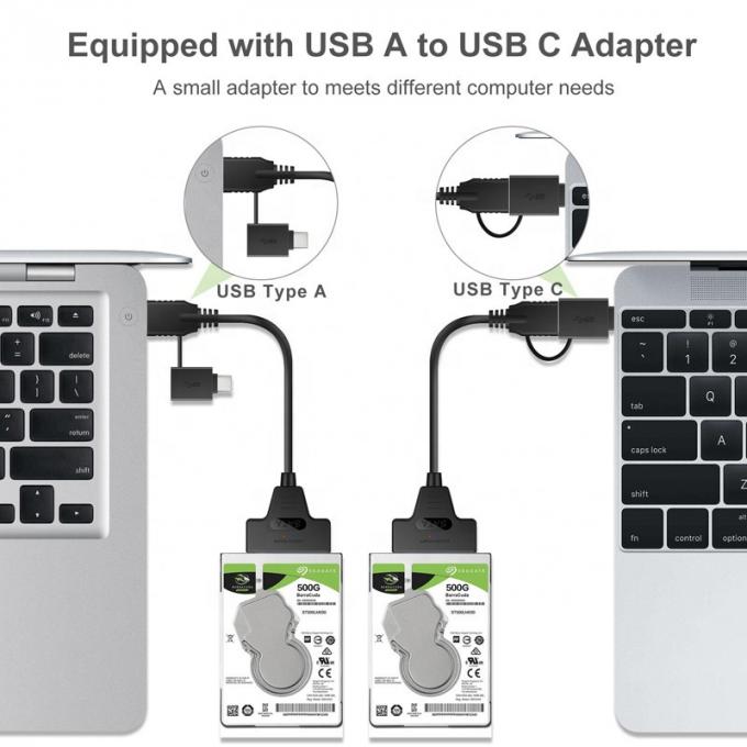High Speed 5Gbps 2,5 inch SSD HDD Hard Disk Type C USB 3.0 Sata Adapter Kabel 7