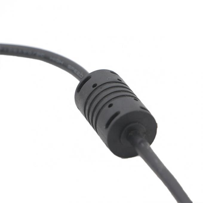 1m Digitale camera Magnetische ring Mini USB Data Charger kabel met Ferrite 5