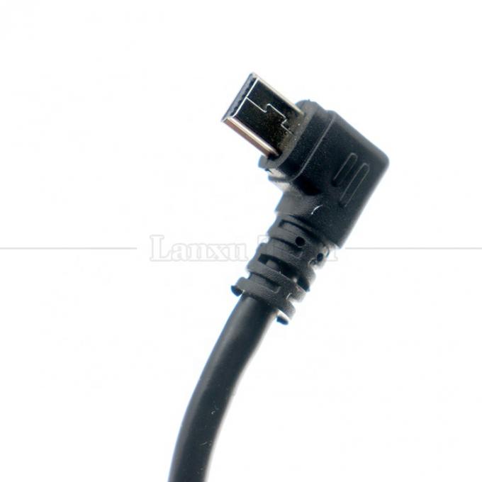 Aanpassing 90 graden linkerhoek USB A Male tot MINI 5P USB kabel voor PS3 controller camera 5