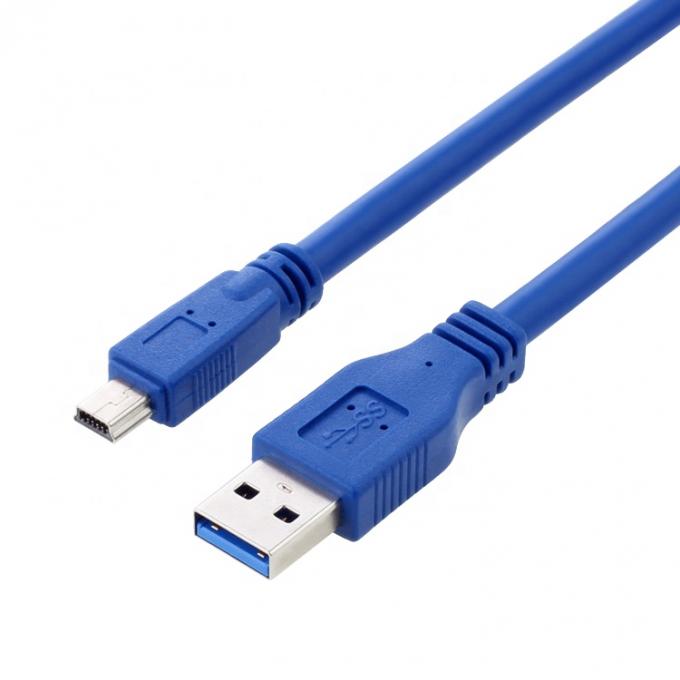High Speed 5Gbps USB 3.0 Type A Male tot Mini B 10 PIN USB 3.0 Verlengkabel 4