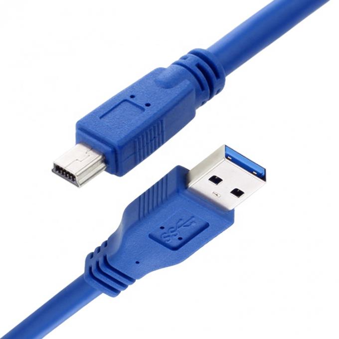 High Speed 5Gbps USB 3.0 Type A Male tot Mini B 10 PIN USB 3.0 Verlengkabel 3