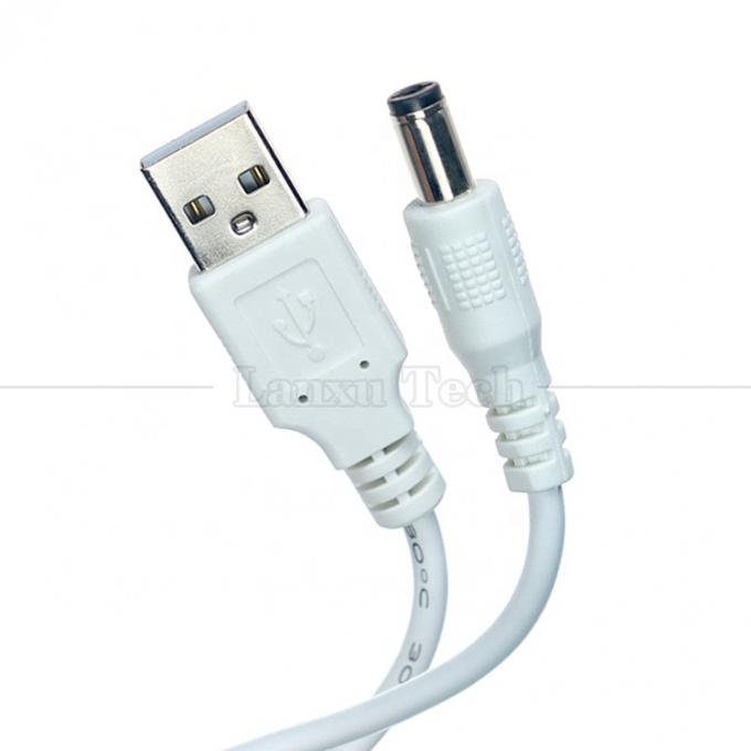 USB A Male tot 2.1x5.5mm DC Barrel Jack Connector Power Charging Cable voor Router Speaker 3