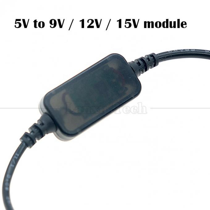 9v 12v 15v 20v PD USB Type C tot DC 5.5x2.1mm oplaadkabel voor WiFi-router luidspreker 1