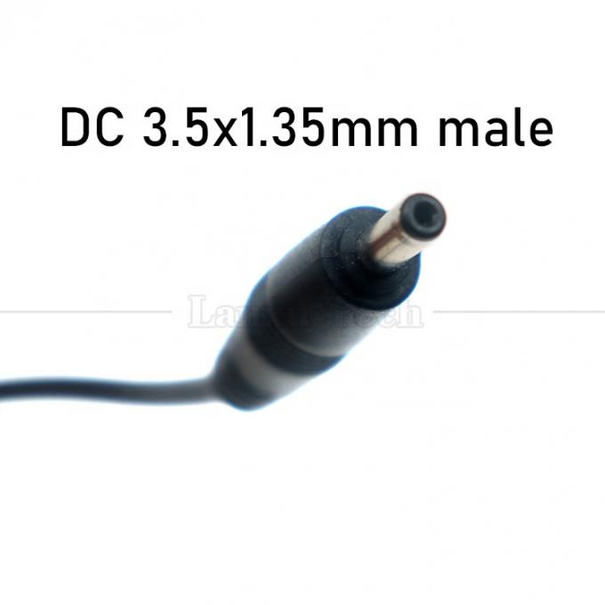 1 meter USB Male to DC Barrel Jack 3,5 mm 1,35 mm Power Charger Cable voor Router Speaker 1