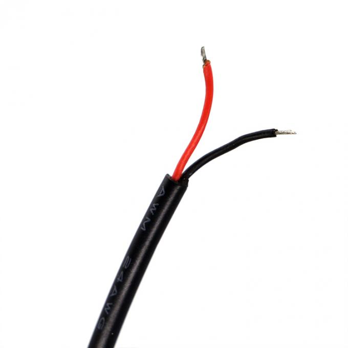 USB 2.0 Een man om te openen Stripped 2 Tined Soldering Bare Wire End Pigtail Cable 4