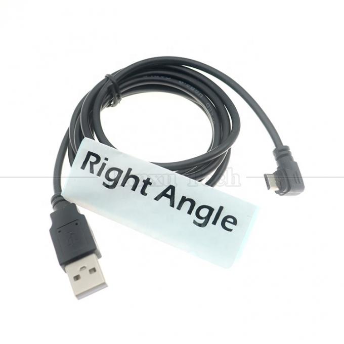 1M 2M 3M 5M Gegevens opladen 90 graden rechts naar boven links naar beneden hoek Micro V8 USB kabel 0