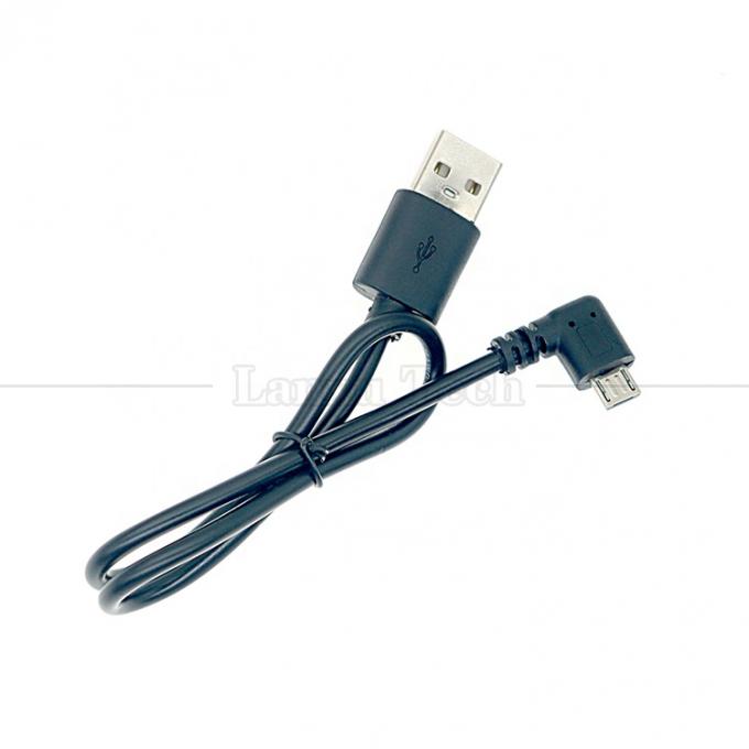 90 graden rechthoekig USB naar Micro B-data-oplaadcable voor telefoon tablet digitale camera GPS 6