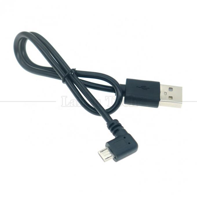 1M 2M 3M 1A 2A 3A Gegevens opladen 90 graden rechthoek USB micro verlengkabel voor telefoon tablet 4