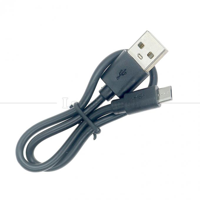 Korte 30cm 50cm 1m Wit Zwart Data Fast Charging 1A V8 Micro B naar USB A Man Charger Cable voor Android Phone Power Bank luidspreker 5