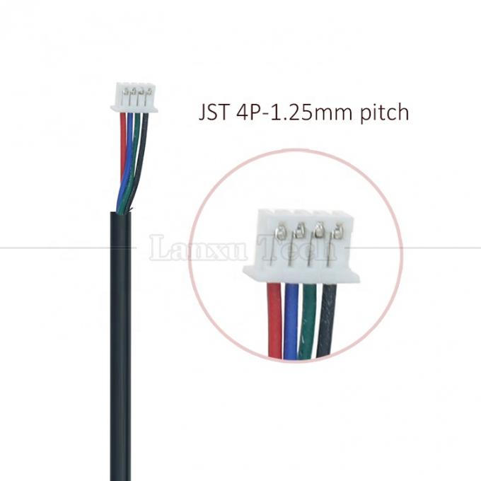 OEM aangepaste Micro USB naar JST 4 pin 1,25 mm pitch kabel 2