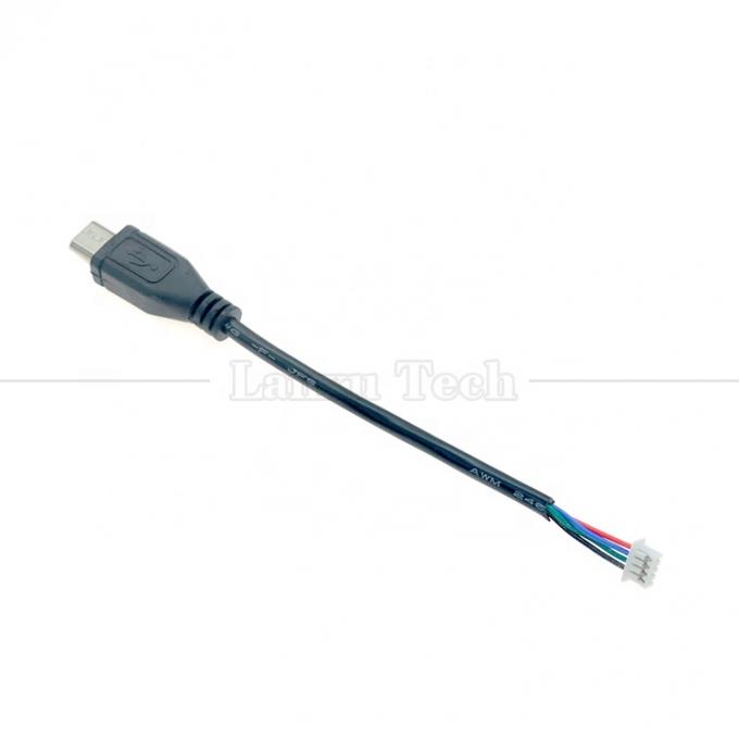 OEM aangepaste Micro USB naar JST 4 pin 1,25 mm pitch kabel 3