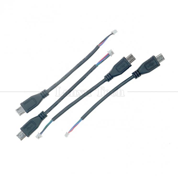 OEM aangepaste Micro USB naar JST 4 pin 1,25 mm pitch kabel 1