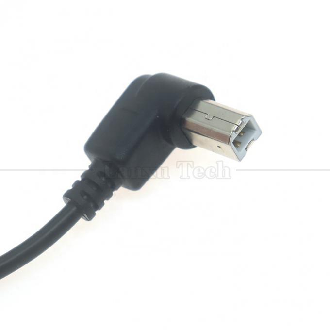 90 graden rechthoek Type A Man tot B Man USB 2.0 Printer Connector Extension Cable 3