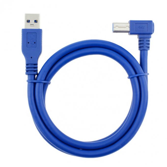 High Speed 5Gbps 90 Grade Right Angle USB 3.0 A Male naar USB B Type Printer Cable voor Epson HP 1