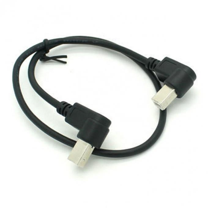 Aanpassing 90 graden rechthoekige man tot man USB B kabel 1