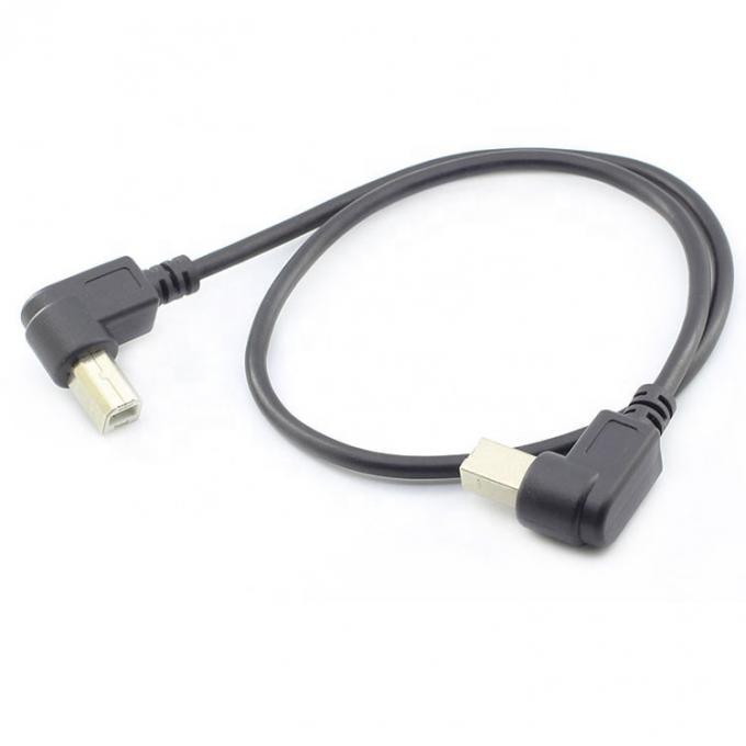 Aanpassing 90 graden rechthoekige man tot man USB B kabel 3