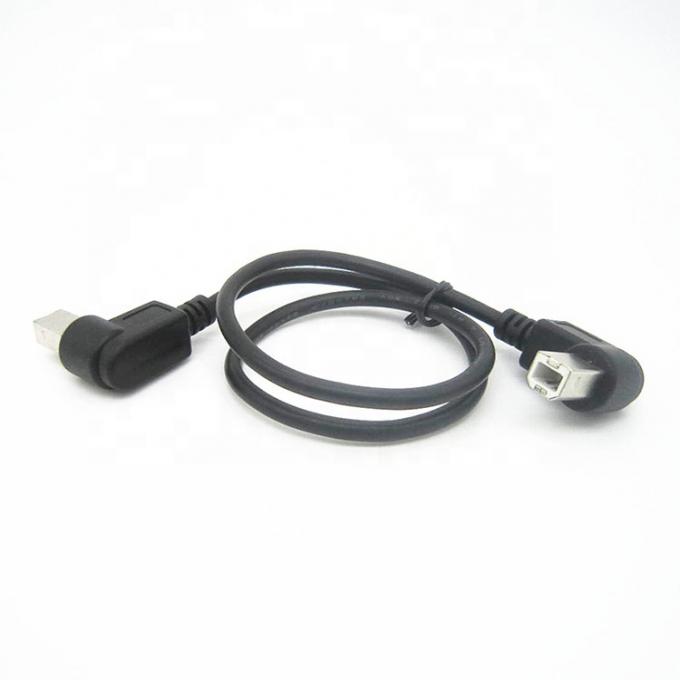 Aanpassing 90 graden rechthoekige man tot man USB B kabel 2