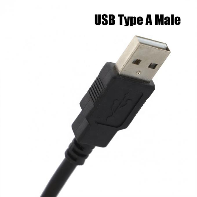 Hoogwaardige 90 graden rechthoek USB B mannelijk naar USB A mannelijke printerkabel 3