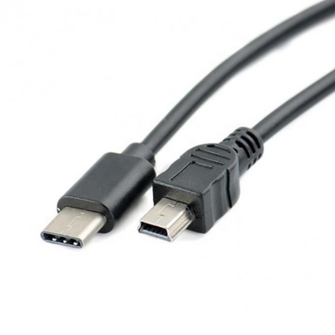 USB Type C tot Mini B 5 pin USB OTG kabel voor camera 0