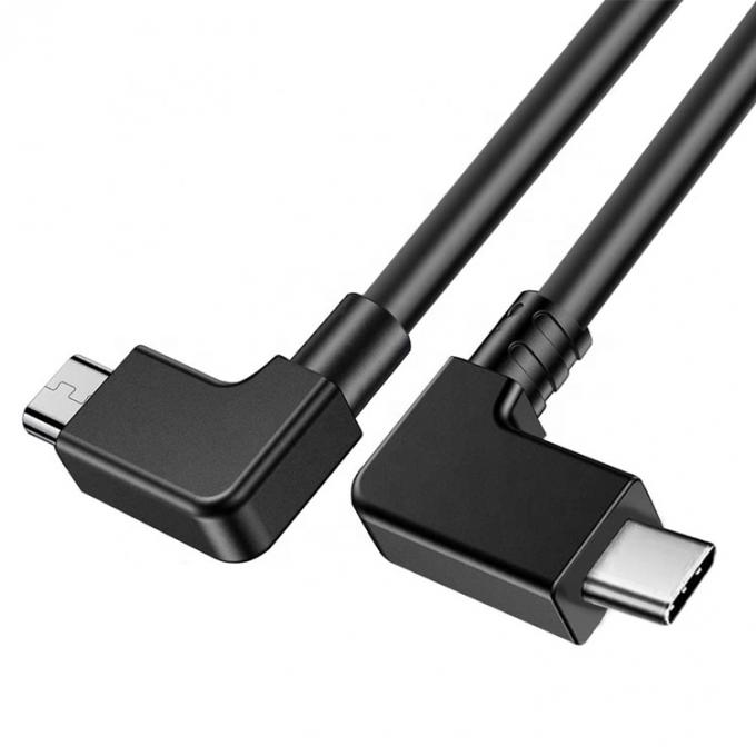 90 graden hoek Micro B tot Type C USB-kabel voor UAV 4