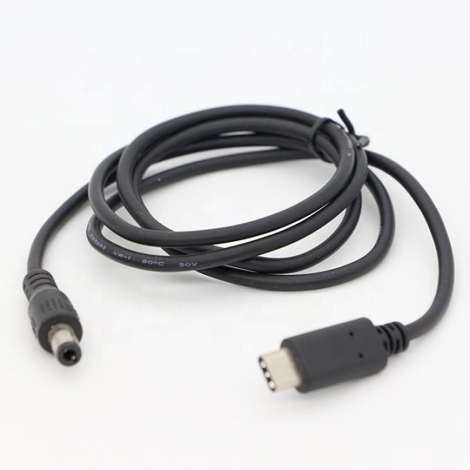Persoonlijke USB 3.1 Type C Mannelijke naar DC 5.5x2.5mm Mannelijke Jack Power Charger Stroomkabel voor Laptop 1