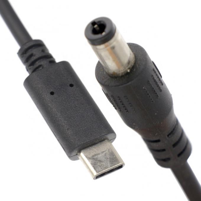 Persoonlijke USB 3.1 Type C Mannelijke naar DC 5.5x2.5mm Mannelijke Jack Power Charger Stroomkabel voor Laptop 2