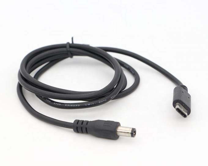 Persoonlijke USB 3.1 Type C Mannelijke naar DC 5.5x2.5mm Mannelijke Jack Power Charger Stroomkabel voor Laptop 5