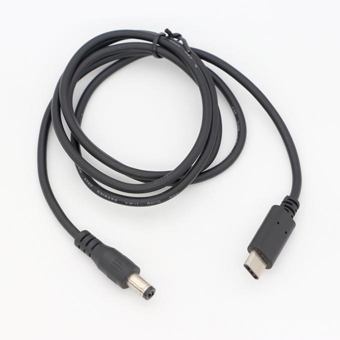 Persoonlijke USB 3.1 Type C Mannelijke naar DC 5.5x2.5mm Mannelijke Jack Power Charger Stroomkabel voor Laptop 6
