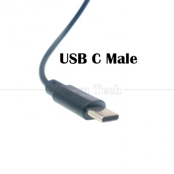 OEM Data Charging USB Type C Mannelijke Vrouwelijke tot gestript Open Draad Eind Pigtail Kabel 3