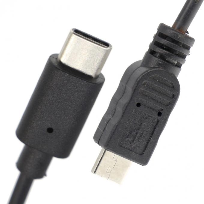 1M 2M 3M USB Type C tot Micro A B 5 PIN USB OTG-gegevenskabel 1