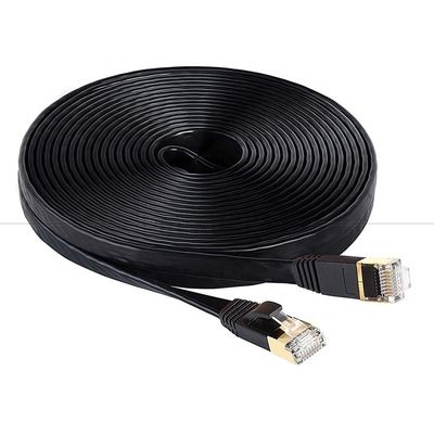 kopen 1M 3M 5M 10M UTP FTP-schild Cat5 Cat5e Cat6 Ca6a Cat7 RJ45 platte Ethernet-patchkabel online manufacture