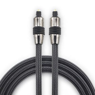 kopen 1M 2M 3M 5M Hoogwaardige duurzame gebreid glasvezel Toslink Spdif Digitale optische audio kabel online manufacture