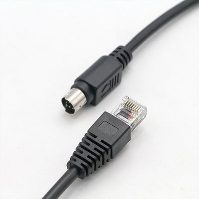 kopen Op maat gemaakt man-tot-man RJ45 tot 8-pin Mini Din connector kabel online manufacture
