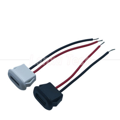 kopen Waterdichte USB-kabel van type C 2 pin vrouwelijke stopcontactdraad voor voertuigen met lampen online manufacture