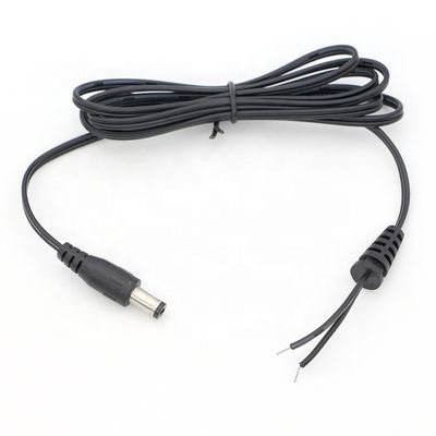 kopen Mannelijke Vrouwelijke DC-vat Jack 2.1x5.5mm naar Open Pigtail DC-oplaadkabel online manufacture