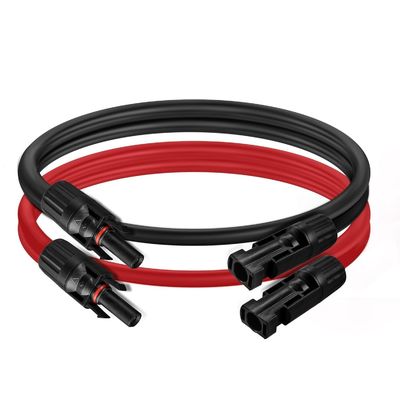 kopen 10AWG 6mm waterdicht zonnecabel Zonnepaneel Adapter Draad Zonneverlengkabel met vrouwelijke en mannelijke connectoren Kabel Tool Kit online manufacture