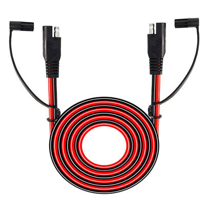 kopen 14AWG 2m SAE naar SAE Power Automotive Extension Cable Quick Disconnect Wire Harness SAE connector voor zonnebatterij online manufacture