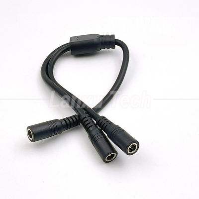 kopen 1 Vrouwelijke naar 2 Weers Vrouwelijke DC 5.5x2.1mm Splitter Power Extension Cable voor CCTV Security Camera LED Strip Light online manufacture