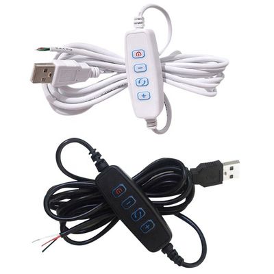 kopen 5V Power Dimming Switch Dimmer USB Charger Cable voor Led Strip online manufacture