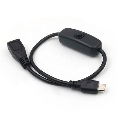 kopen Vrouwelijke tot mannelijke ON OFF Micro USB-verlengkabel met schakelaar online manufacture