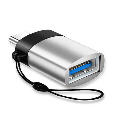 kopen Draagbare Mini Lanyard Metal Shell OTG Type C 3.1 Mannelijke naar USB 3.0 Vrouwelijke Adapter online manufacture
