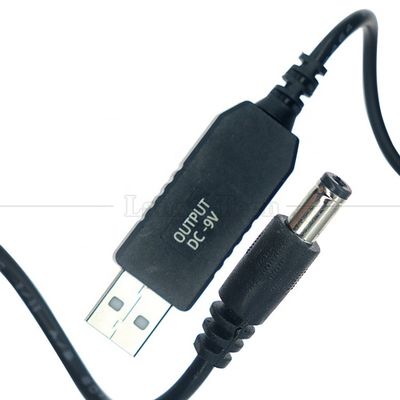 kopen High Quality Booster 5V USB naar 9V DC 5.5x2.1mm Step Up Converter Power Charger Cable voor Wifi Router Modem online manufacture