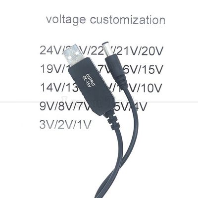 kopen Op maat gemaakte Spanning 15V 12V 10V 9V 4V 3V USB naar DC Micro Type C oplaadkabel voor Router Camera Led Light Walkie Talkie GPS online manufacture