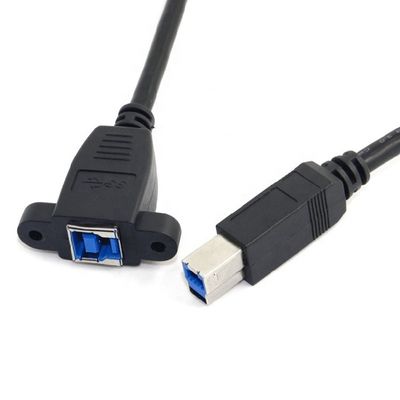 kopen Schroefvergrendelingsstaafpaneel, man tot vrouw USB 3.0 Type B-kabel online manufacture